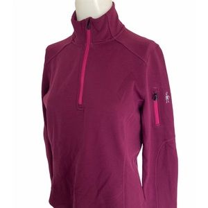 Smartwool PHD 1/2 Zip Washable Merino Pullover Sweater M-L Women’s